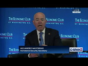 Homeland Security Secretary Speaks at Economic Club of Washington, DC : CSPAN2 : May 17, 2024 12:40pm-1:32pm EDT
