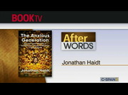 After Words Jonathan Haidt, The Anxious Generation" : CSPAN3 : June 1, 2024 1:00pm-2:00pm EDT