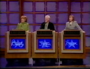 November 11, 1996 Celebrity Jeopardy (Sushi Bar Set Debut)