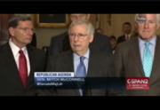 Majority Leader Mitch McConnell Talks to Reporters : CSPAN2 : November 27, 2018 10:07pm-10:19pm EST