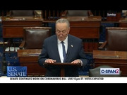 U.S. Senate Schumer on Dems Blocking Stimulus : CSPAN2 : March 23, 2020 10:43am-10:48am EDT