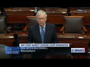 U.S. Senate Sen. Schumer on Barrett Nomination : CSPAN2 : October 2, 2020 2:00am-2:12am EDT