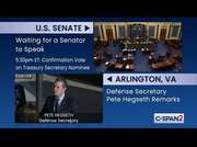 U.S. Senate U.S. Senate : CSPAN2 : January 27, 2025 12:25pm-3:59pm EST