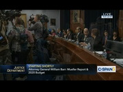 William Barr Testifies on President's 2020 Justice Department Budget Request : CSPAN3 : April 9, 2019 9:31am-12:04pm EDT