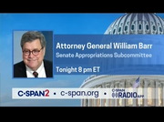 William Barr Testifies on President's 2020 Justice Department Budget Request : CSPAN3 : April 10, 2019 12:03pm-2:06pm EDT