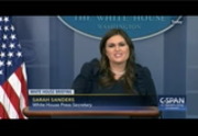 White House Briefing : CSPAN : October 12, 2017 8:58pm-9:34pm EDT