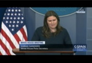 White House Briefing : CSPAN : April 13, 2018 3:00pm-3:23pm EDT