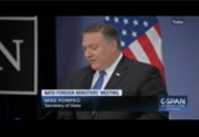 Secretary of State Mike Pompeo News Conference : CSPAN : April 27, 2018 10:19pm-10:37pm EDT