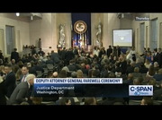 Rod Rosenstein Farewell Ceremony : CSPAN : May 10, 2019 9:26pm-10:57pm EDT