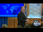 Secretary of State Pompeo Briefing : CSPAN : January 7, 2020 1:07pm-1:29pm EST