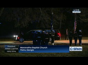 Fmr. President Jimmy Carter Motorcade To Gravesite : CSPAN : January 9, 2025 6:38pm-7:48pm EST