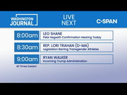 Washington Journal 01/14/2025 : CSPAN : January 14, 2025 7:00am-9:30am EST