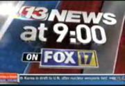 13 News at Nine on FOX 17 : KDSM : February 25, 2016 9:00pm-10:00pm CST