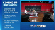 NBC Bay Area News at 11 : KNTV : January 13, 2025 11:00pm-11:34pm PST