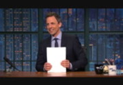 Late Night With Seth Meyers : KUSA : November 10, 2016 11:37pm-12:37am MST