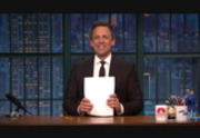 Late Night With Seth Meyers : KUSA : November 28, 2016 11:37pm-12:05am MST