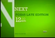 FOX 45 Late Edition : WNUV : October 26, 2011 12:30am-1:05am EDT