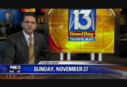 Good Day Tampa Bay @ 8AM : WTVT : November 27, 2016 8:00am-9:00am EST